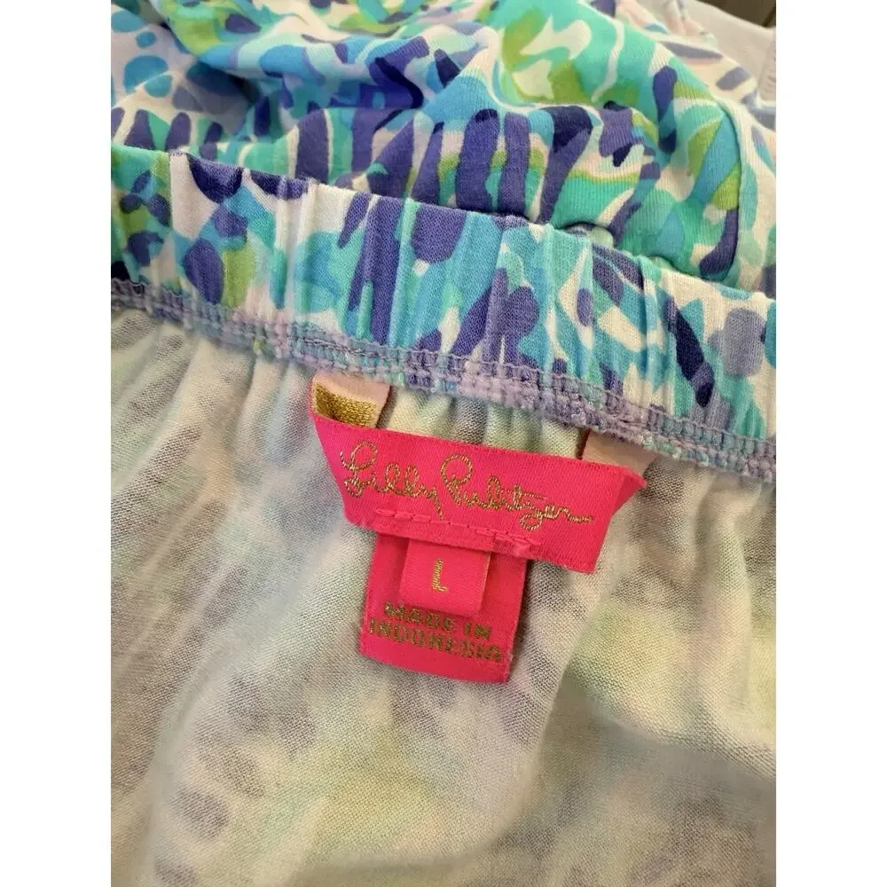 Lilly Pulitzer Keely Jumpsuit in Multi Shell Of A Party - Large - Picture 6 of 7